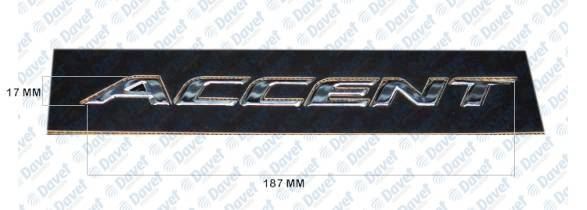 MTJ 7173A Accent Yazi Hyundai-Accent 11>19